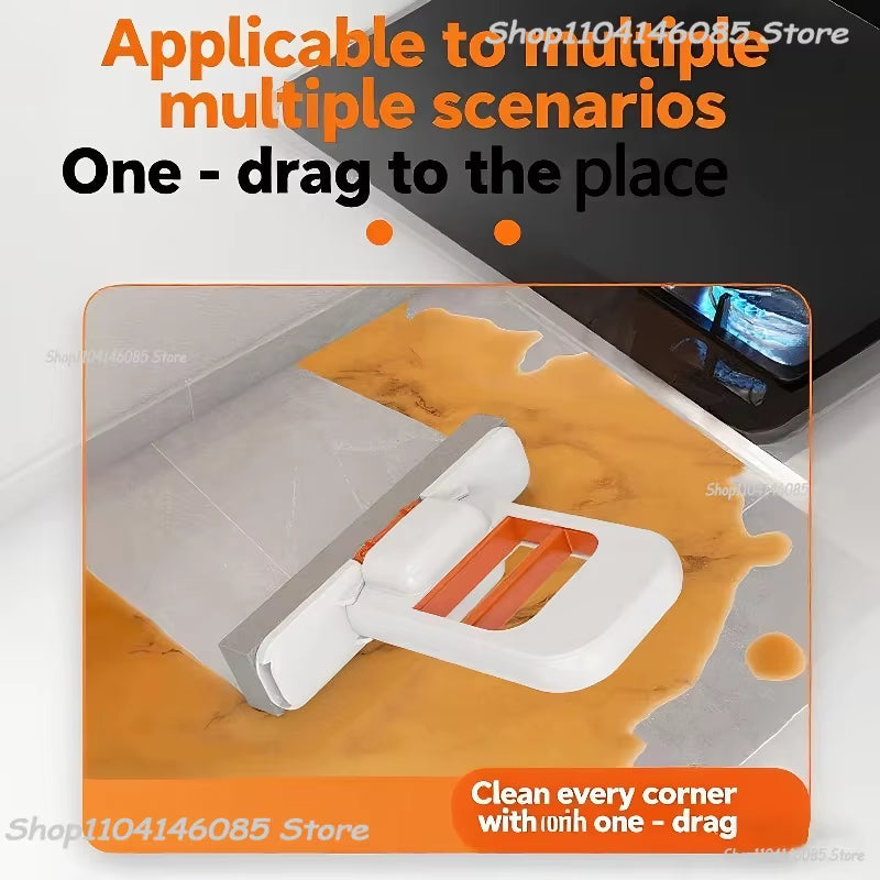 Strong Absorbent Mini Mop Dust Removal Portable Cleaning Mop with Sponge Mini Sponge Mop Wet and Dry Bathroom Desktop Glass