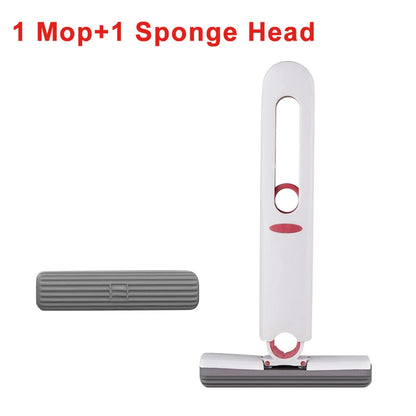 Portable Mini Cleaning Mop Powerful Squeeze Mop Folding Absorbent Mop Desktop Windows Car Glass Cleaning Home Cleaning Tools